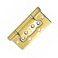 Петля накладная "бабочка" золото 100*75-B2-Steel-G Apecs