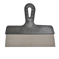 Шпатель  с черной ручкой нерж.сталь 250мм (26шт/уп)