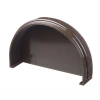 Заглушка желоба "Docke" (Шоколад),(60шт)