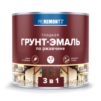 Грунт-эмаль ЛАКРА 3в1 черная 15кг PROREMONTT
