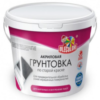 Грунтовка Олеколор по старой краске, акриловая, 1,0кг