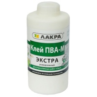Клей ПВА М Экстра Лакра универсальный 2,3кг. Клей ПВА М Экстра Лакра универсальный 2,3кг.