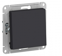 Выключатель 1-кл. 10АХ, мех-зм, Карбон Atlasdesign