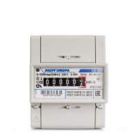 Счетчик СЕ101 R5.1 145 M6 кл .1 5-60А  (для установки на рейку и в щиток)