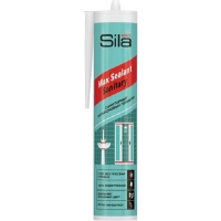 Герметик Sila PRO Max Sealant, силиконовый санитарный, бесцветный, 280 мл  (24шт/уп)