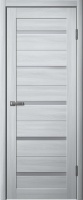 206 Полотно дверное 800 ясень пепельный МАТОВОЕ СТЕКЛО