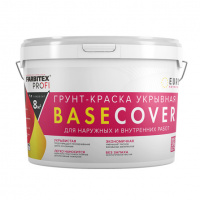 Краска-грунт Фарбитекс Профи BaseCover укрывная под обои, 2,5 л