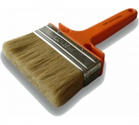 Кисть плоская Профи универс. 120*25 мм, св.щетина, пласт.ручка (18шт)