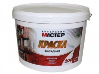 Краска ВДК KRASLAND фасадная 102 (белая, матовая), 14кг 