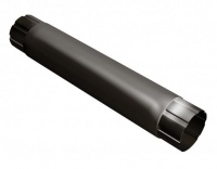 Труба круглая 100 0,6мм 2000мм Графит  RAL7024