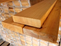 Доска террасная  листв. 28*140*4м  3 сорт (гладкая) (64шт/0,56м2/0,01568м3