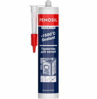 Герметик Penosil Premium Sealant +1500 С  для печей и каминов черный, 280 мл(12шт) 