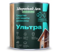 Деревозащита Лакра Здоровый дом УЛЬТРА, белый 0,8кг