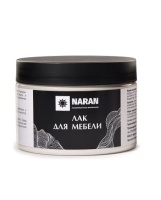 Лак НАРАН глянец серебристый, для мебели, 0,3кг