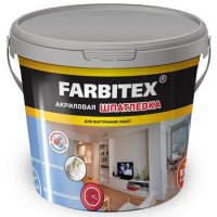Шпатлевка акриловая Фарбитекс для внутренних работ, 3,5кг