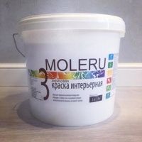 Краска ВДК KRASLAND Moleru3 интерьерная акриловая 14кг