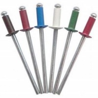 Заклепки 4*10  красное вино  RAL 3005