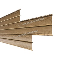 Сайдинг Lбрус-XL-Н-14х335 (ECOSTEEL_T-01-Сосна-0.5)