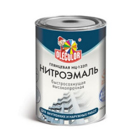 черная 0,7 кг Эмаль НЦ-132 П OLEKOLOR
