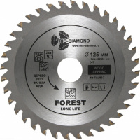 Диск пильный 125*22,23*36Т Forest Long Life Trio-Diamond