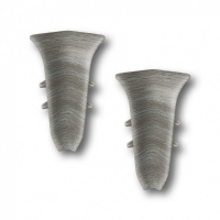 210 Угол внутренний ПВХ Дуб пепельный  Ideal Classic (80 шт)