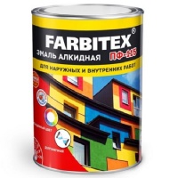 белая 20 кг эмаль FARBITEX ПФ-115  