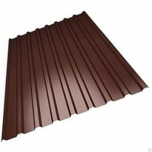 Профнастил С10 1100/1150*0,4 шоколадно-коричневый RAL 8017 Профнастил С10 1100/1150*0,4 шоколадно-коричневый RAL 8017