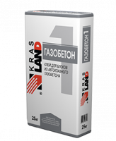 KRASLAND Газобетон-1 Клей д/газобетонных блоков МОРОЗ 25кг (48)
