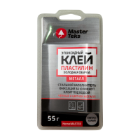 Клей-пластилин эпоксидный холодная сварка MasterTeks для металла 55 гр беж