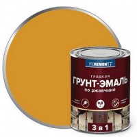 Грунт-эмаль ЛАКРА 3в1 желтая 0,8кг PROREMONTT  