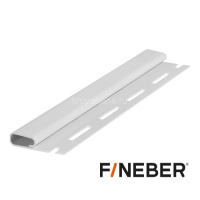 Финишная планка 3,0 м Белый FineBer Classic Color (42 шт)