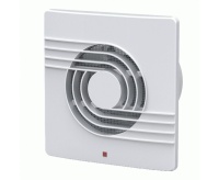 Вентилятор вытяжной белый  d120мм 15W 120м3/ч моск.сетка с инд. ABS-пласт AY-KA