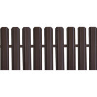 Штакетник ШТ2 (ПС) 0,068  0,45 Красное вино RAL 3005