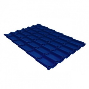 Металлочерепица 1185/1100 0,4 Ультрамарин RAL5002 Металлочерепица 1185/1100 0,4 Ультрамарин RAL5002