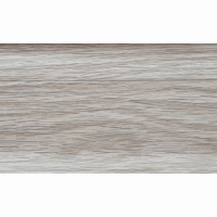 253 Заглушка для плинтуса правая  LEXIDA Ясень серый 55мм (10 шт)