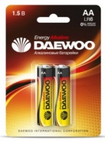 Элемент питания пальчик. AA LR6/316 Daewoo Energy (блистер 32 шт, цена за 1шт)