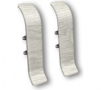 230 Соединитель для плинтуса ПВХ Дуб айсберг Ideal Classic (80шт) 