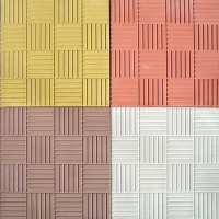 Плитка тротуарная ШАХМАТЫ-цветная (11шт м2) 300*300*30