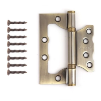Петля накладная "бабочка" бронза 100*75-B2-Steel-AB Avers