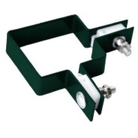 Крепление хомут угловой 62*55мм (зеленый)