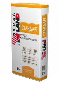 Клей для керамической плитки Krasland 25кг Стандарт Клей для керамической плитки Krasland 25кг Стандарт