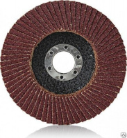 Круг лепестковый торцовый Мастер тип КЛТ-1, 125*22,23 мм Р40