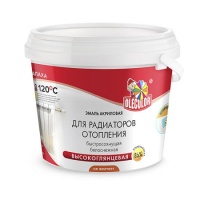 Эмаль акрил.д/радиаторов отопления ВЫСОКОглянцевая Олеколор, 0,5 кг