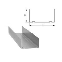 Профиль ПН 75*40*0,4 (3 м) (16шт.уп) (320/п) спк