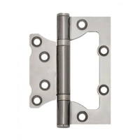 Петля накладная "бабочка" хром 100*75*2,5-B2-Steel-CR Avers
