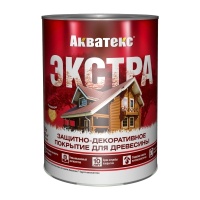 Антисептик лессирующий Акватекс ЭКСТРА, тик, 2,7кг