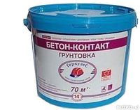 Грунтовка ВД Бетон-контакт GE-109 14кг ведро ГЕРКУЛЕС (33шт/под) 