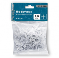 Крестики 2.0мм д/кафеля (100шт) РемоКолор