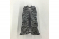 187 Заглушка правая для плинтуса Деконика Алюминий темный (10 шт).