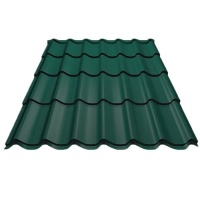 Металлочерепица 1185/1100 0,4 мм Зеленый мох RAL 6005 не использовать
